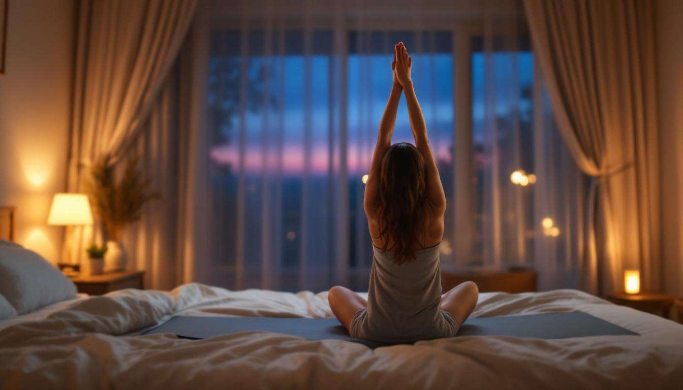 Stretching serale: la mini routine che aiuta a dormire meglio